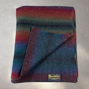 Woolrich Multicolor Striped Blanket